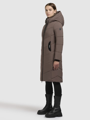 khujo - Casaco de inverno 'Aribay5' em cinzento