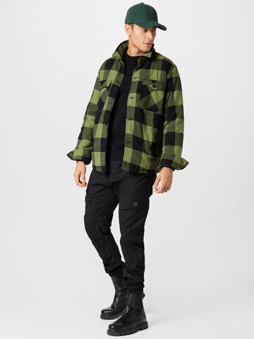 Brandit Regular fit Prehodna jakna | zelena barva