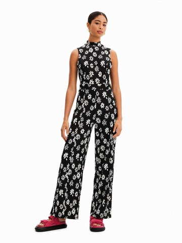 Desigual Jumpsuit 'Florani' in Zwart: voorkant