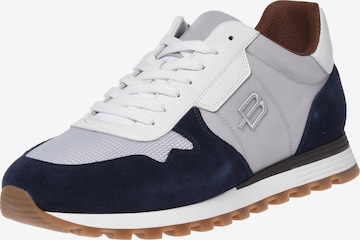 Baskets basses BALDININI en bleu : devant