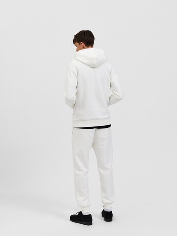 SELECTED HOMME Sweatshirt 'Jackman' in Weiß