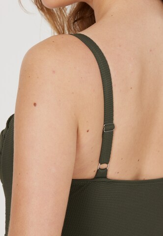 Cruz Bustier Sportbadpak 'Nicola' in Groen