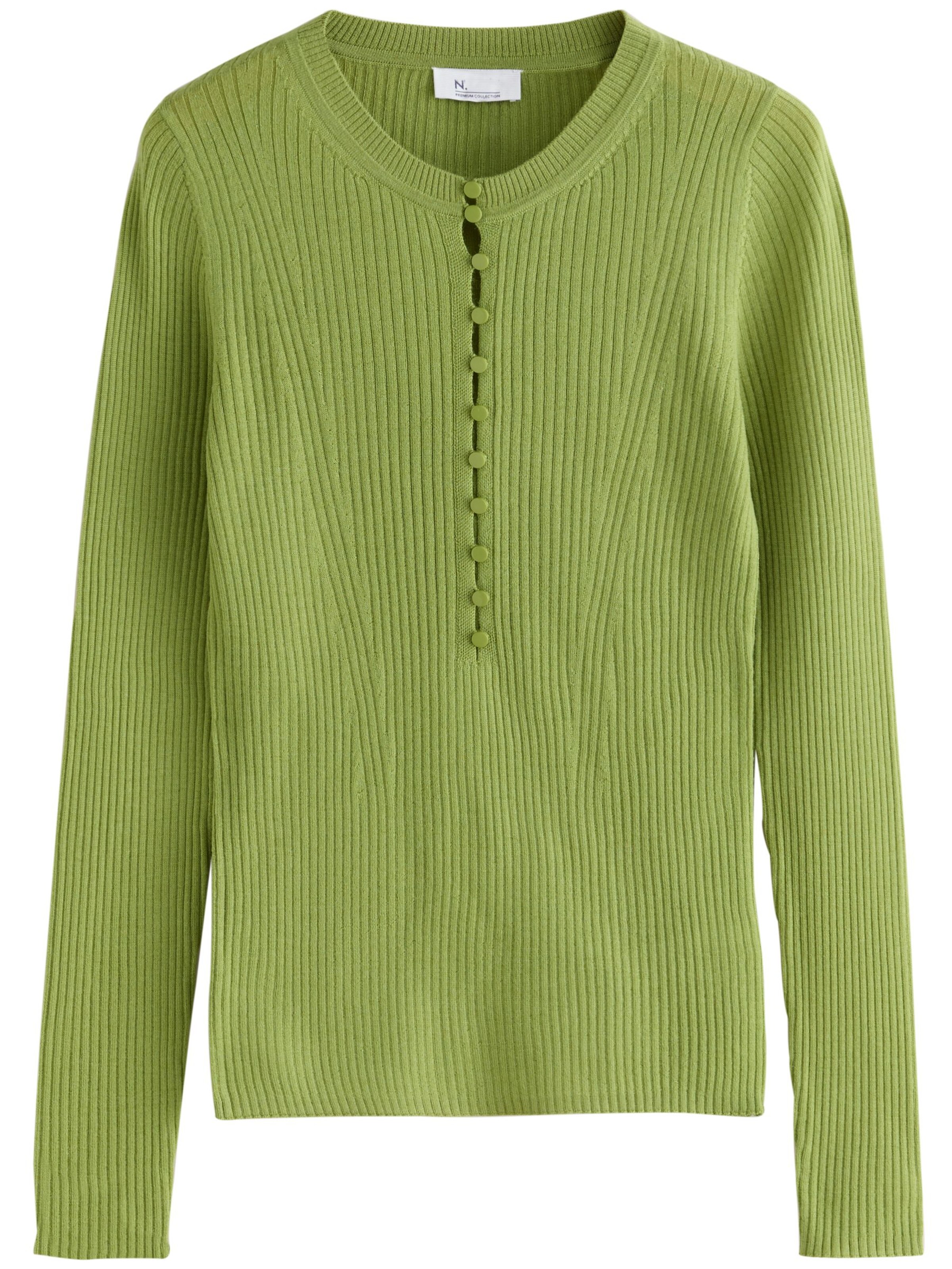 Next Tröja i grön: framsida