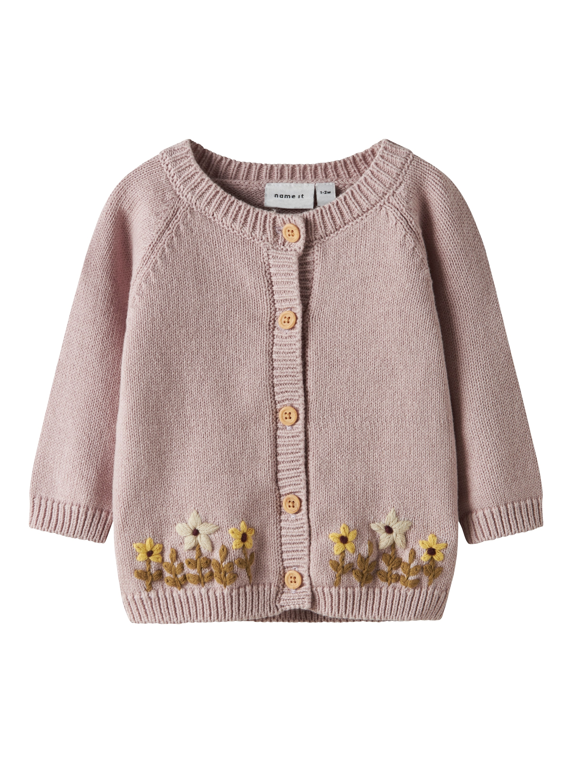 NAME IT Kardigán 'NBFKAMMA' - lila: elől