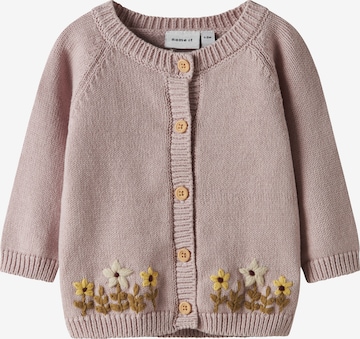 NAME IT Knit cardigan 'NBFKAMMA' in Purple: front