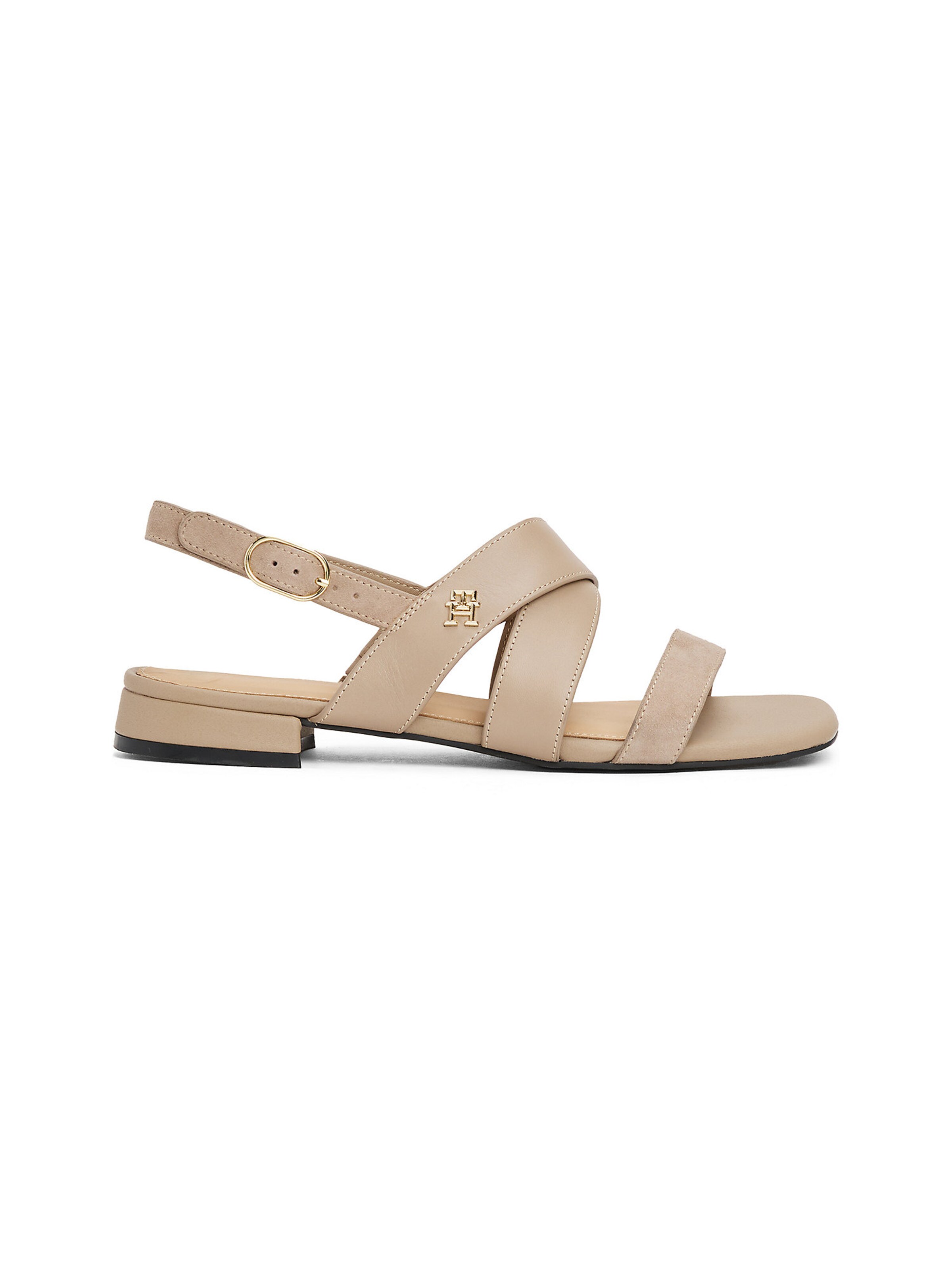TOMMY HILFIGER Sandale in Beige