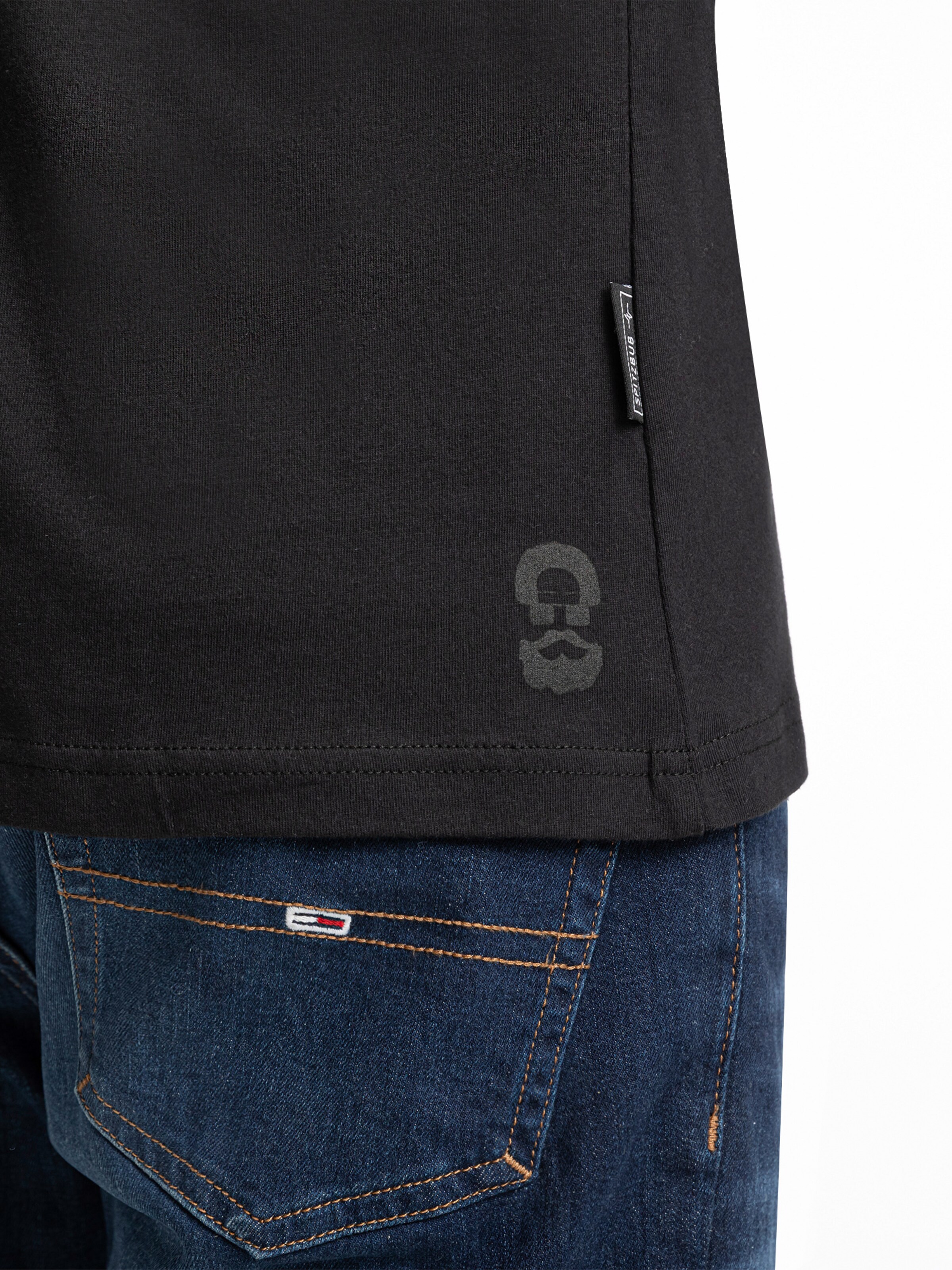 SPITZBUB Shirt 'Ralph ' in Black