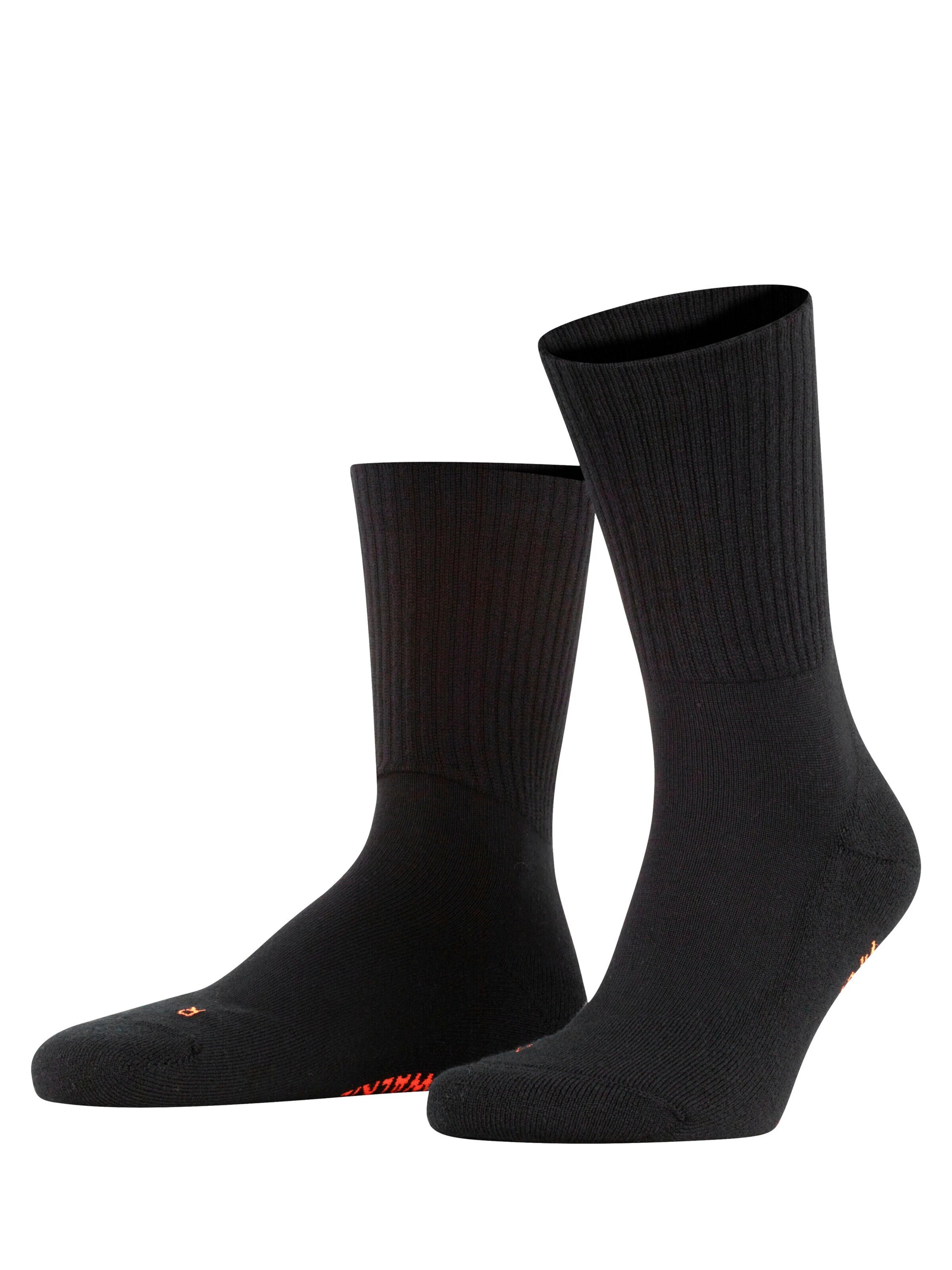 FALKE Socken 'Walkie Light'‌‌‌‌‌‌‌‌‌‌ in Schwarz: Vorderseite