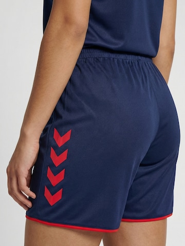 Hummel Regular Sportbroek 'Core 2.0' in Blauw