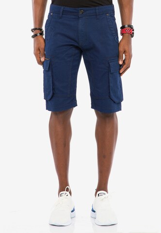 CIPO & BAXX Regular Shorts in Blau: predná strana