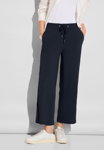 STREET ONE Wide leg Pants in Blue