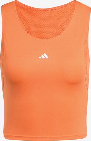Sport top de la ADIDAS PERFORMANCE pe portocaliu: față