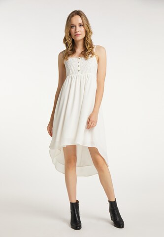 DreiMaster Vintage Summer Dress in White