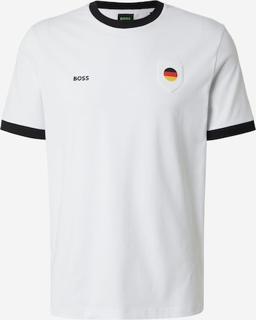 BOSS T-Shirt 'TS_BB' in Beige: Vorderseite