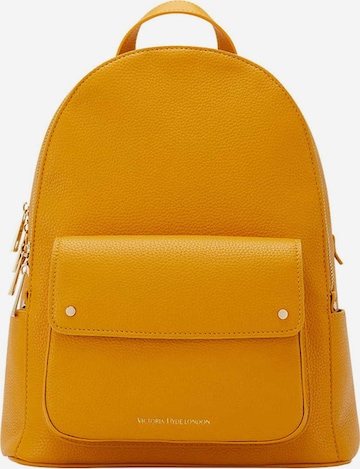 Victoria Hyde Backpack 'Alexandra' in Yellow: front