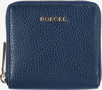 Portamonete 'DEDA' di Roeckl in blu: frontale