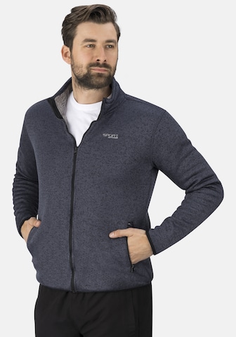 Stooker Men Fleece Jacket in Blue