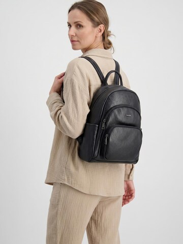 VENEZIA Rucksack 'Venezia'‌‌‌‌‌‌‌‌‌ in Schwarz: Vorderseite