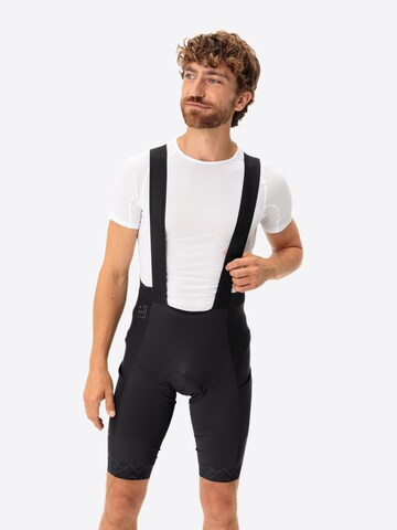 VAUDE Skinny Outdoor trousers 'Kuro' in Black: front