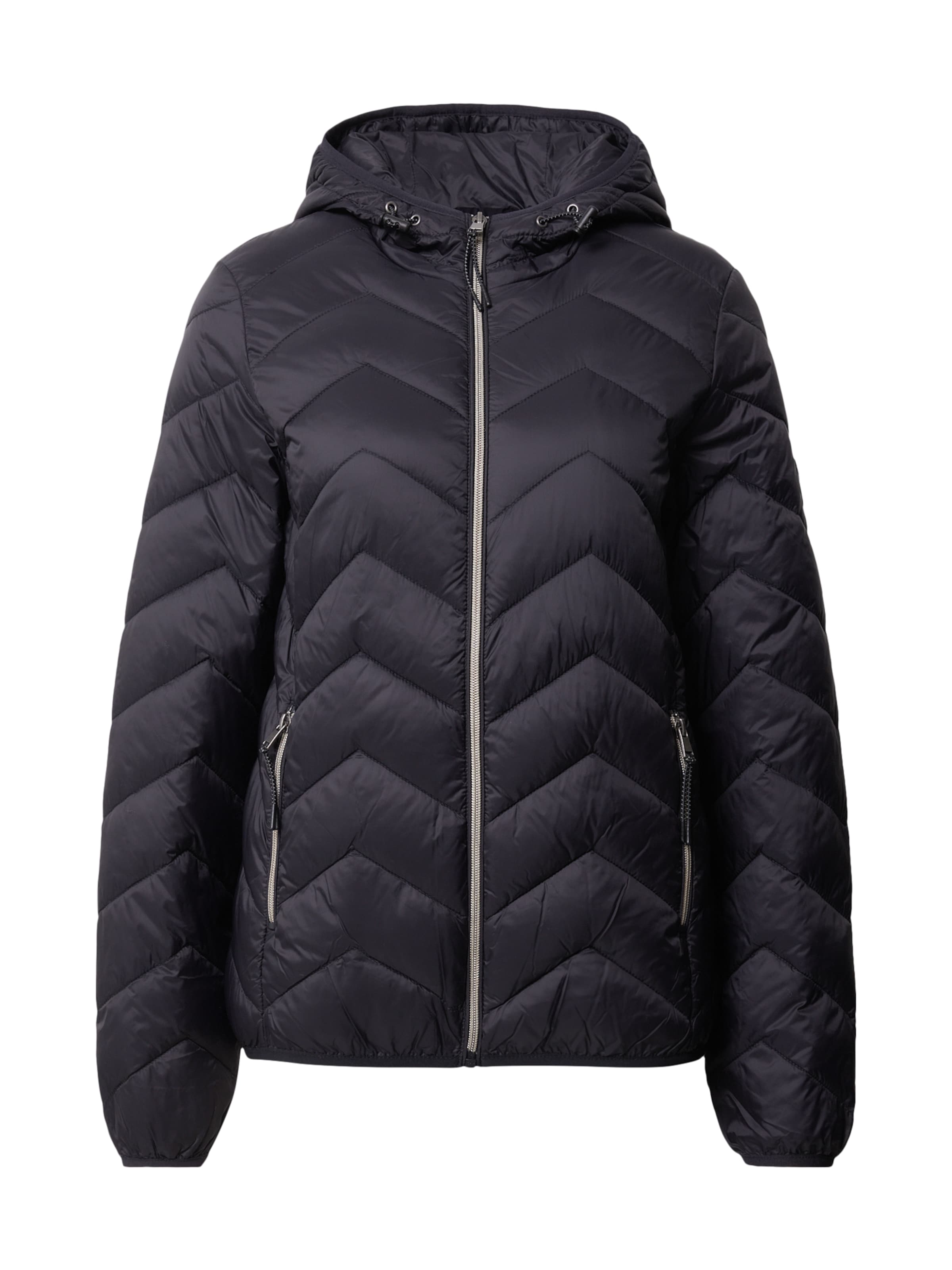 Fransa Overgangsjakke 'PADMA' i sort, Produktvisning