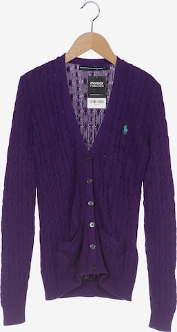 Polo Ralph Lauren Sweater & Cardigan in S in Purple: front