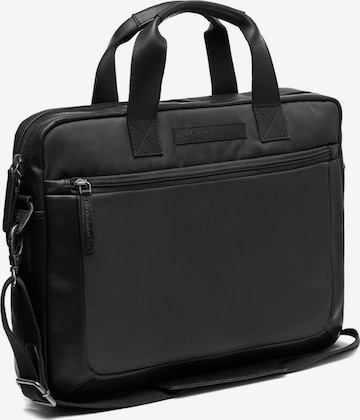 Sac d’ordinateur portable The Chesterfield Brand en noir : devant