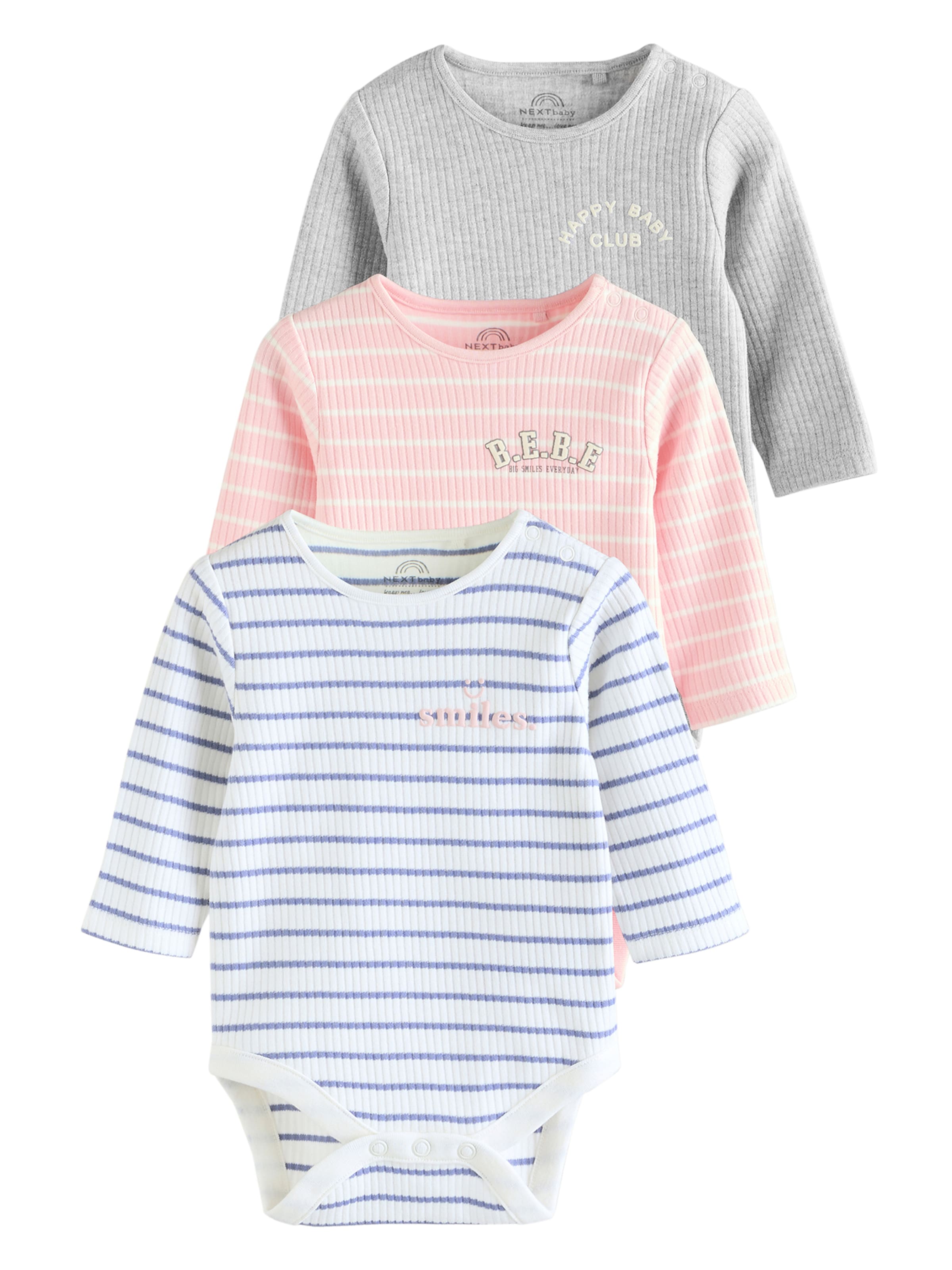 Next Śpiochy/body w kolorze szary: przód