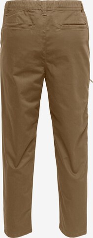 Only & Sons Regular Chino trousers 'Dew' in Brown