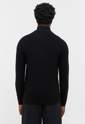 MUSTANG Sweatshirt 'Style Escondido' in Schwarz