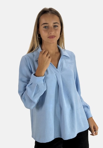 Elara Blouse in Blauw