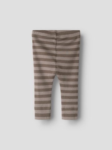 NAME IT Skinny Legíny 'NBNBANIO' - Hnedá