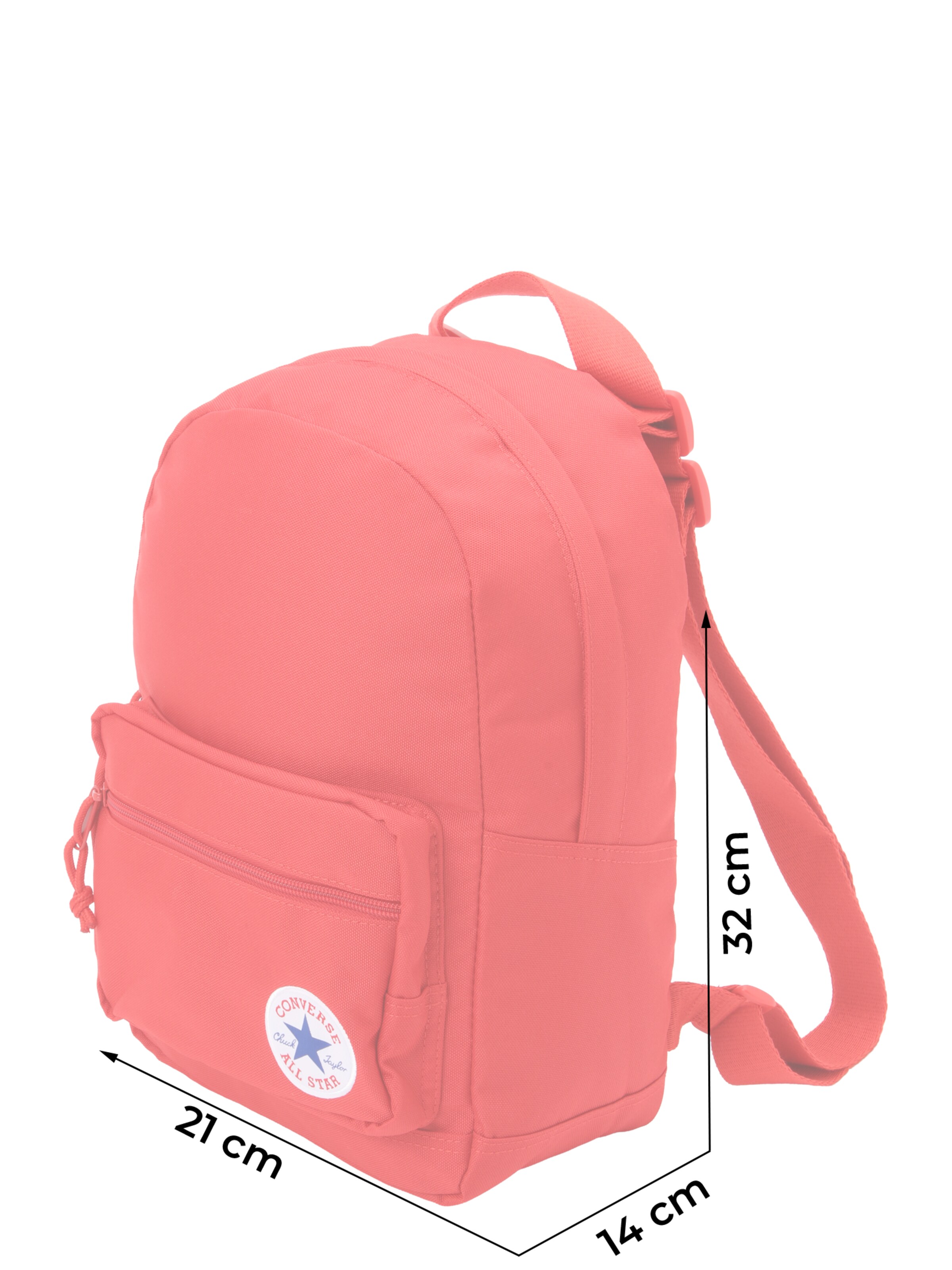 CONVERSE Nahrbtnik | rdeča barva