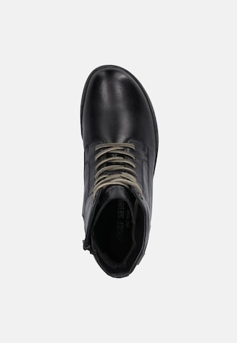 JOSEF SEIBEL Schnürstiefelette 'ANNA' in Schwarz