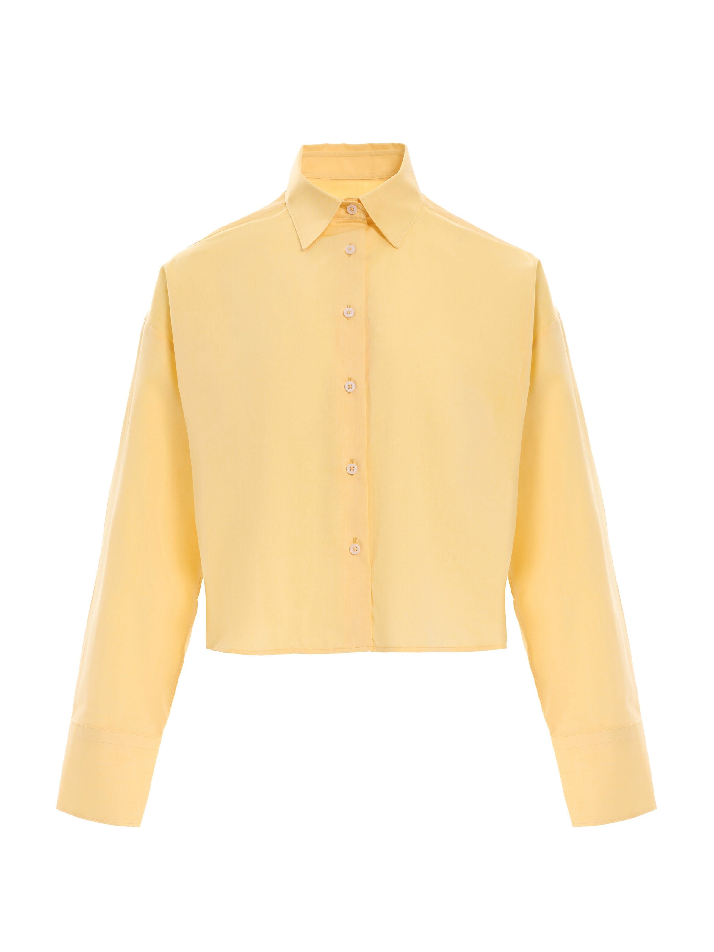 Chemisier 'Apolline' NOWIHT en jaune : devant