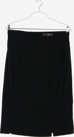 Escada Margaretha Ley Skirt in XXL in Black: front