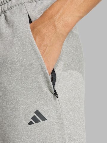Effilé Pantalon de sport ADIDAS PERFORMANCE en gris