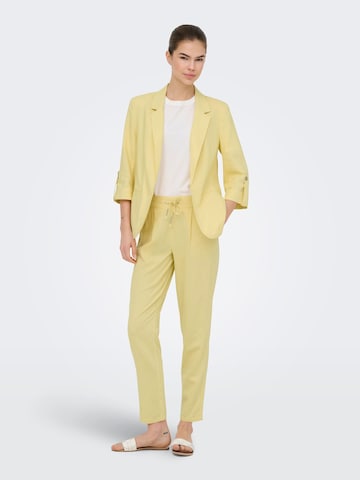 Regular Pantalon à pince 'ONLGoa Poptrash' ONLY en jaune