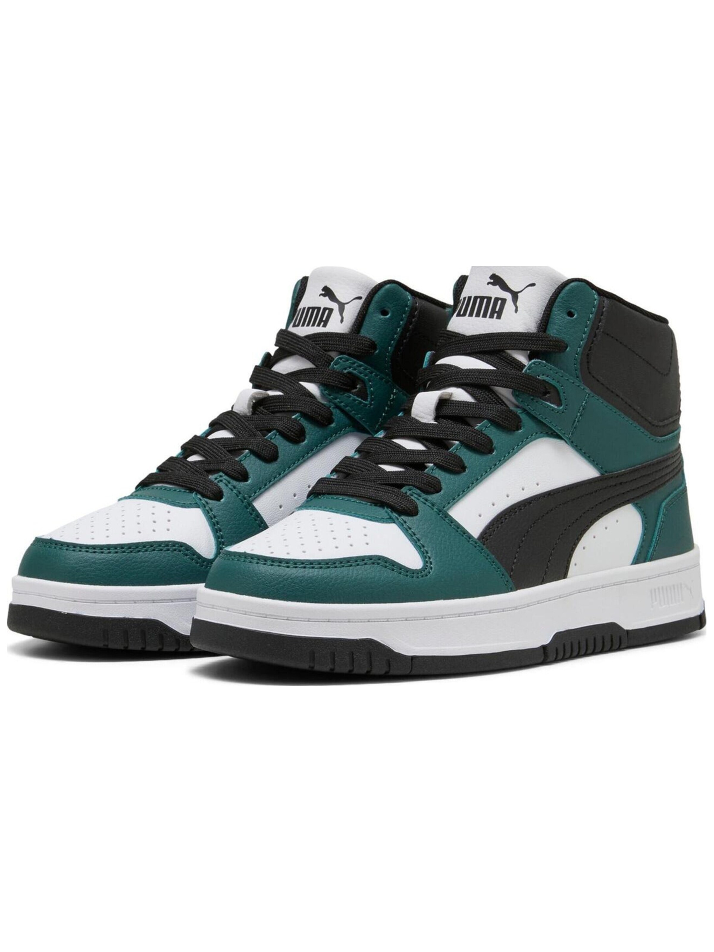 PUMA Superge 'Rebound Slam Mid Jr' | zelena barva