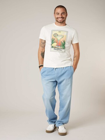 T-Shirt ' MARGARITA ' Deeluxe en blanc