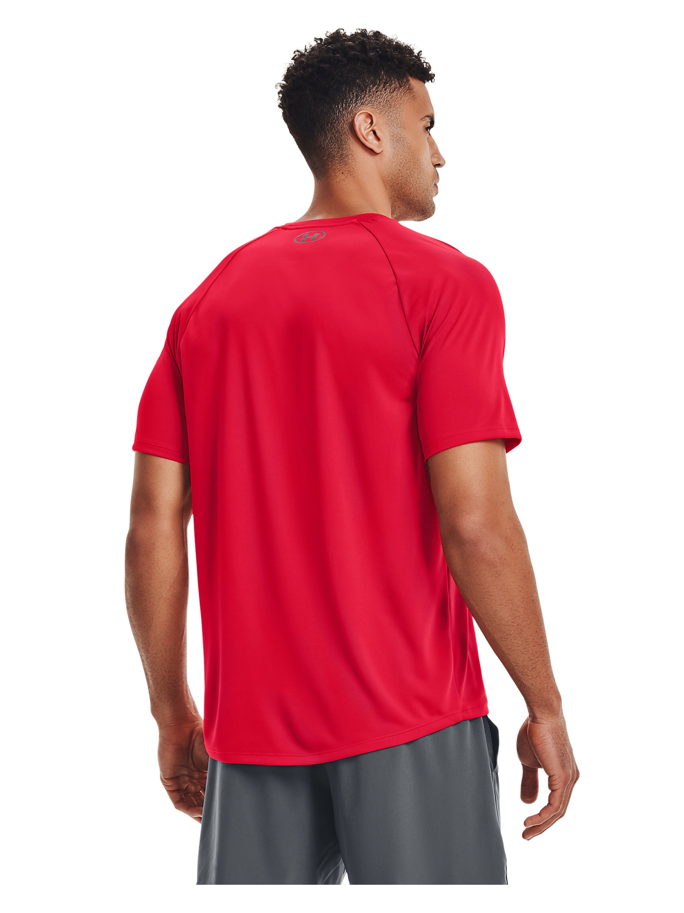 UNDER ARMOUR Regular fit Λειτουργικό μπλουζάκι 'Tech 2.0' σε κόκκινο