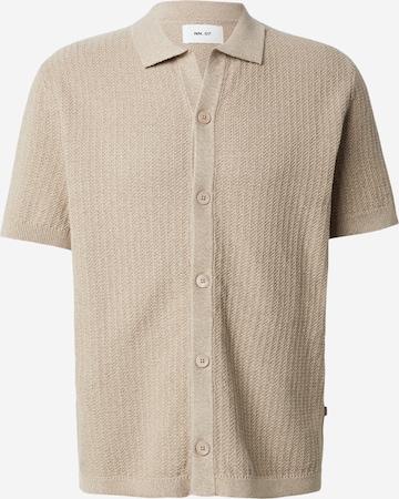 NN07 Neuletakki 'Ares' värissä beige: etupuoli