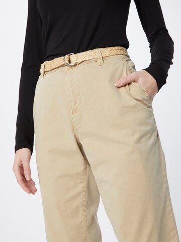 ESPRIT - regular Pantalón en beige