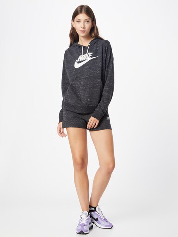 Nike Sportswearregular Hlače - crna boja