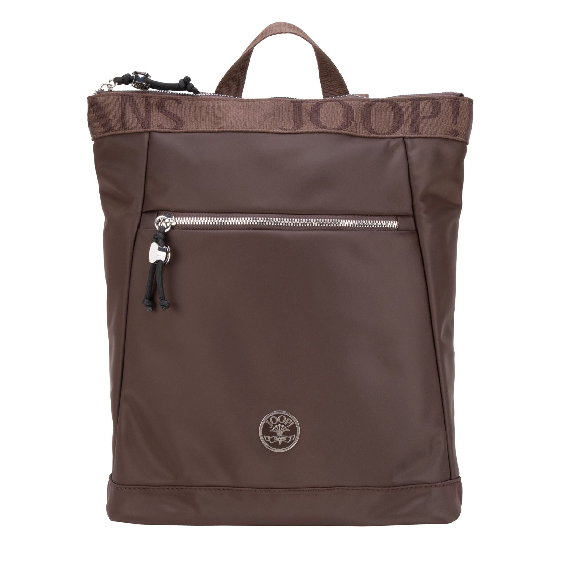 JOOP! Jeans Rucksack in Braun: Vorderseite