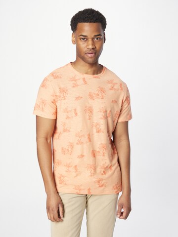 BLEND T-Shirt in Orange: predná strana