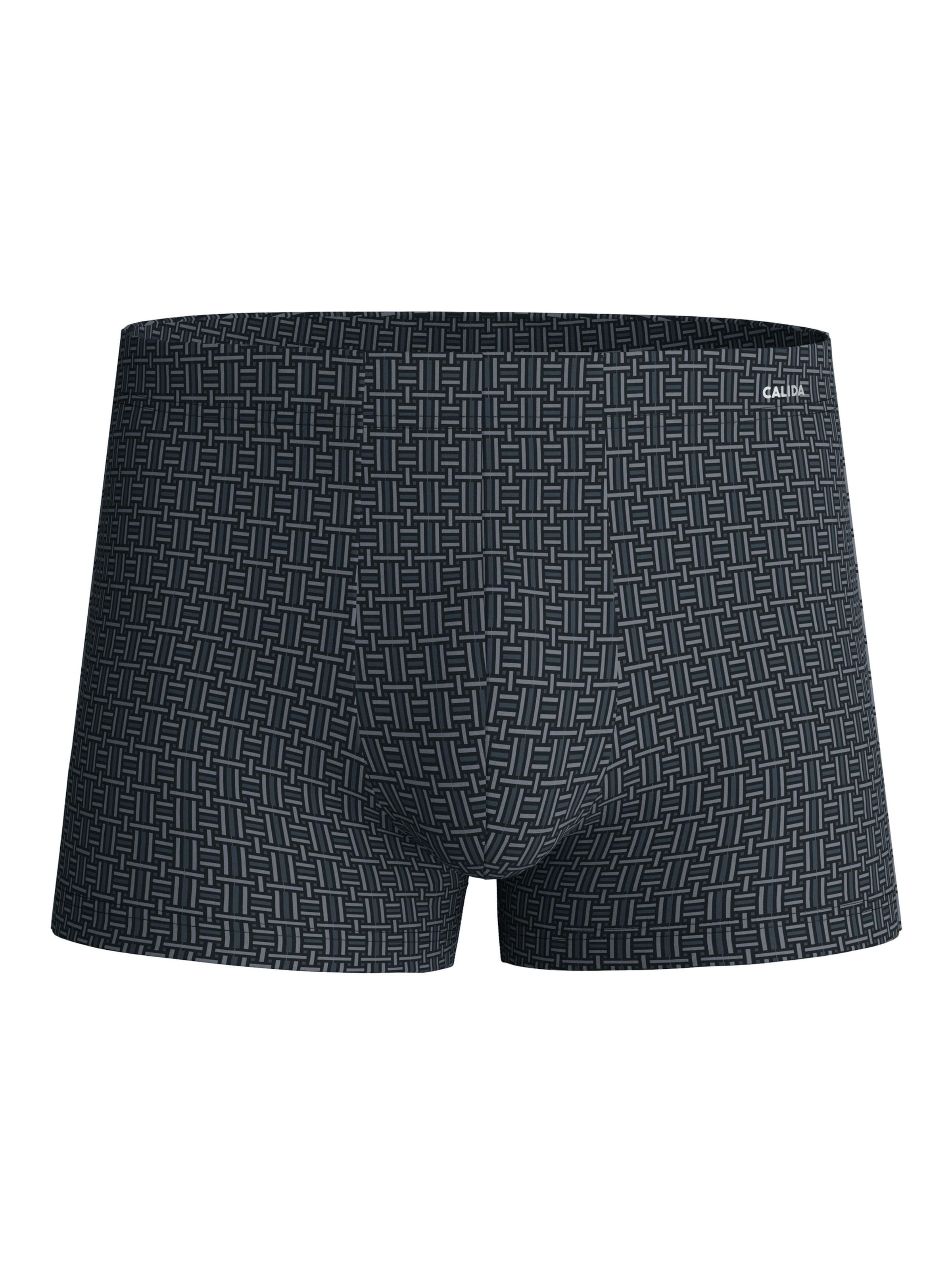 CALIDA Boxer shorts 'Cotton Code Design' in L in Black, Item view