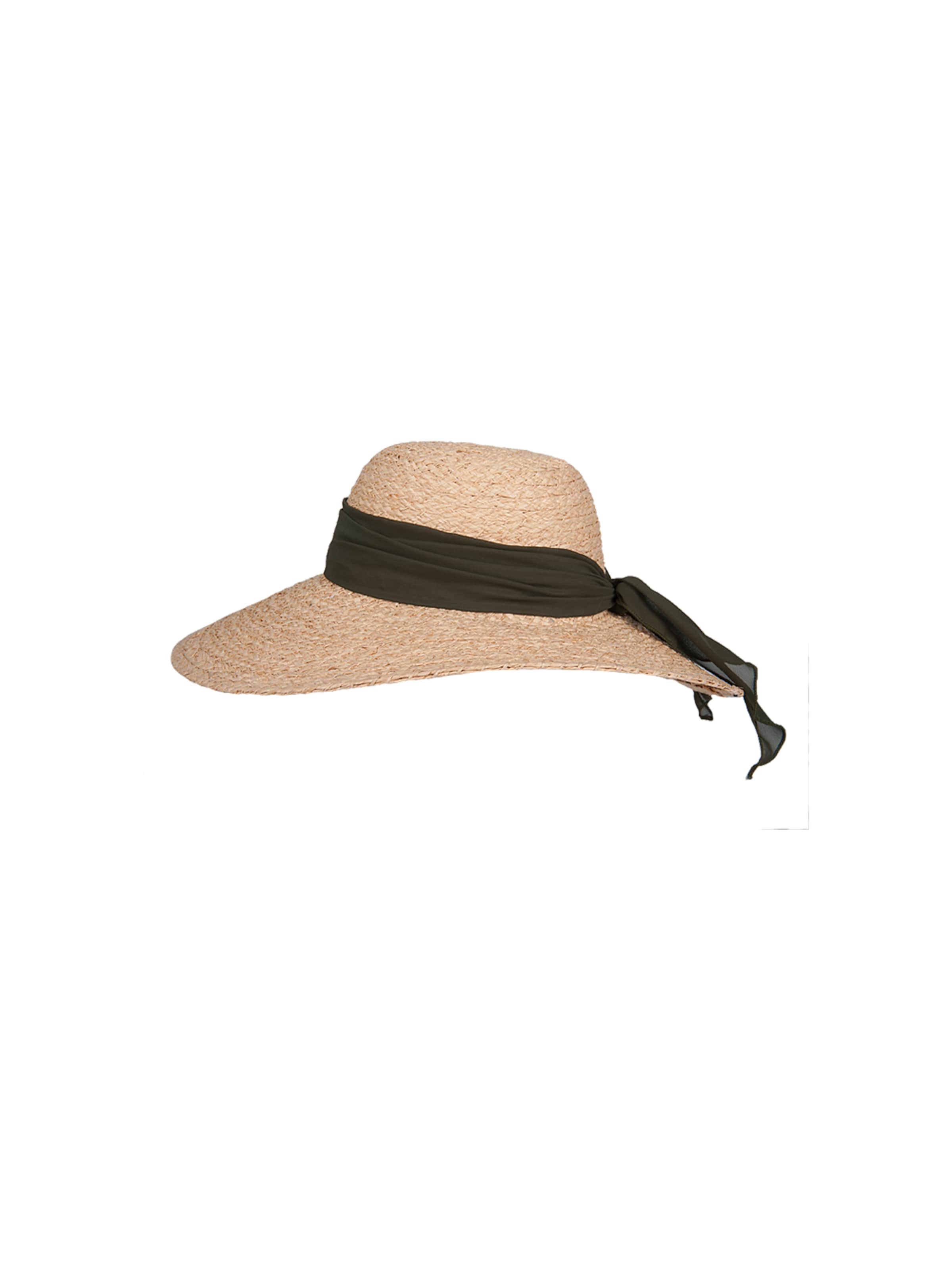 Hatland Hut 'Ocillia Raffia'‌‌‌‌‌‌‌‌‌‌ in Grün: Vorderseite