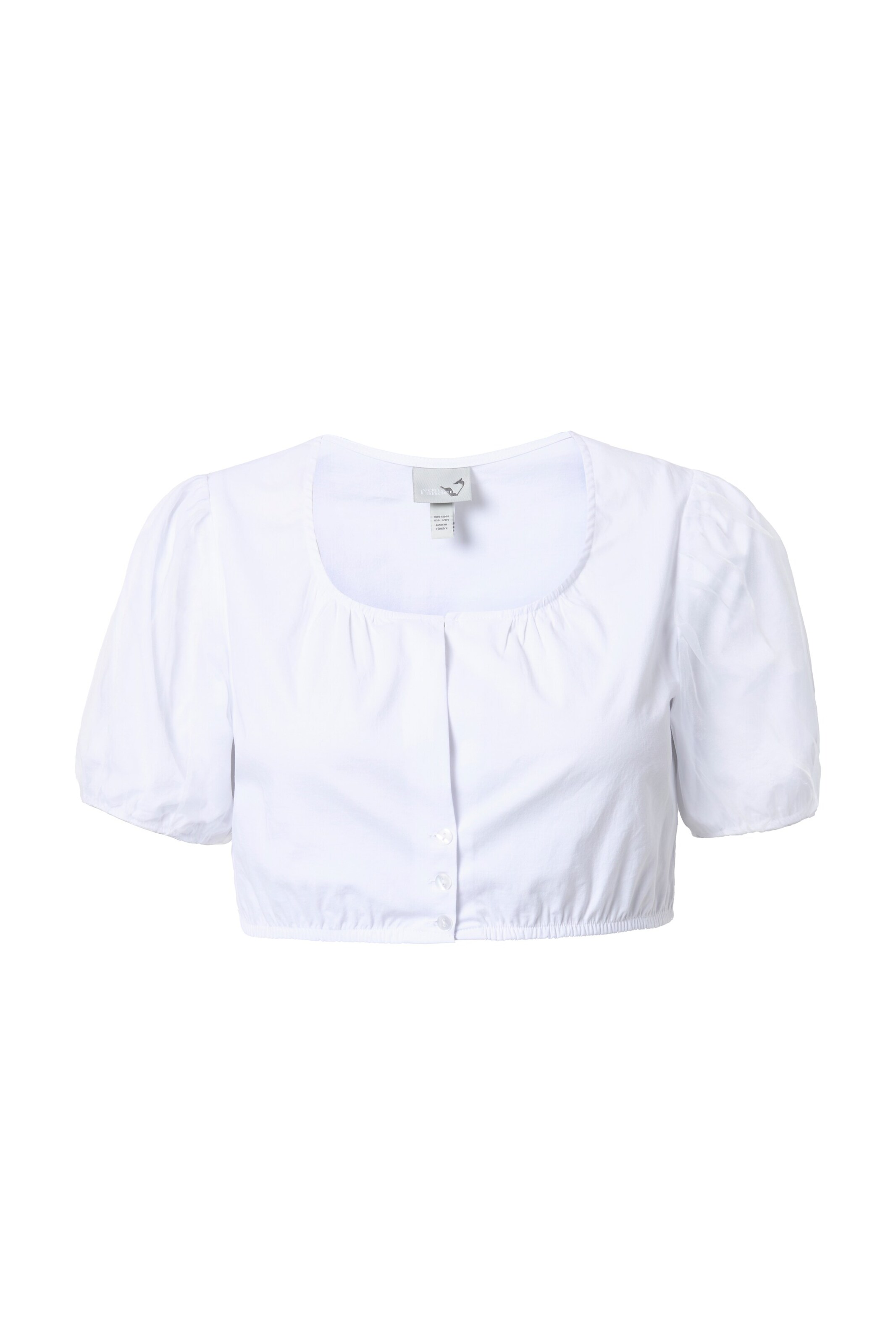 Ulla Popken Blouse in Wit: voorkant