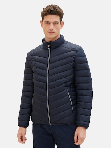 TOM TAILOR Between-Season Jacket in Blue: front