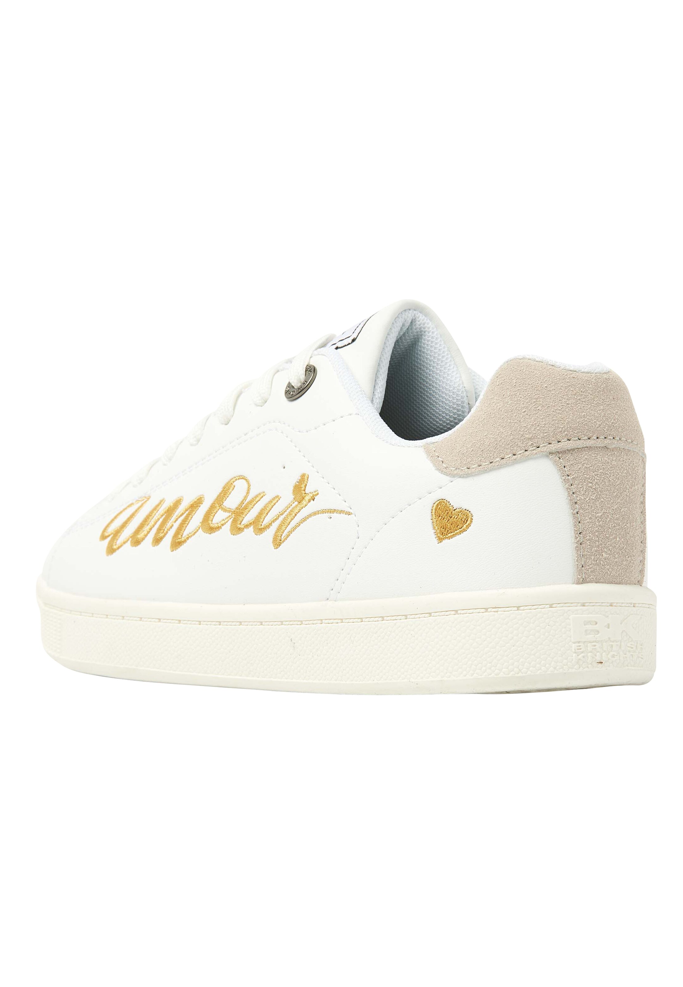 BRITISH KNIGHTS Sneaker low ' MIST ' i hvid